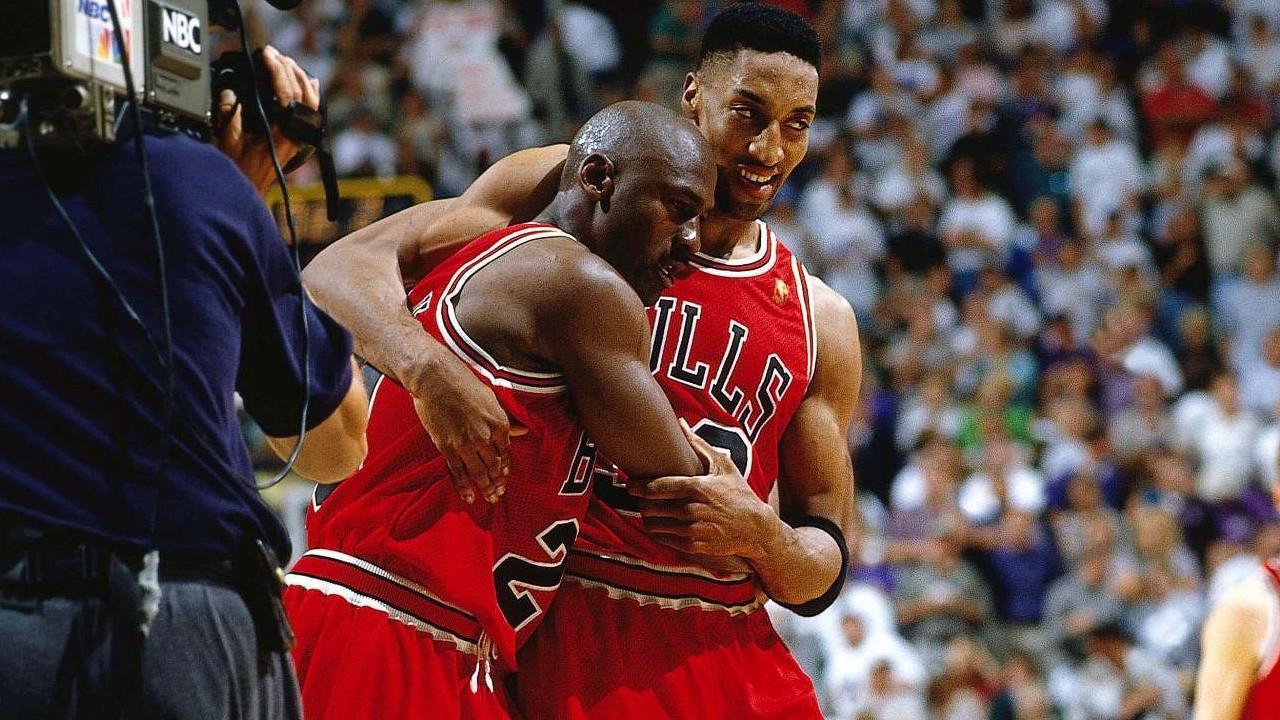 scottie pippen michael jordan nba