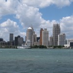 La skyline di Detroit, capoluogo del Michigan (Bernt Rostad, flickr.com)