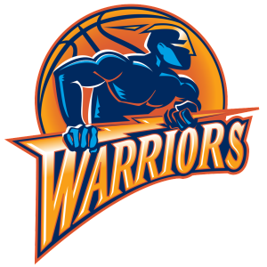 Il vecchio logo dei Golden State Warriors, abbandonato dalla franchigia nel 2010.