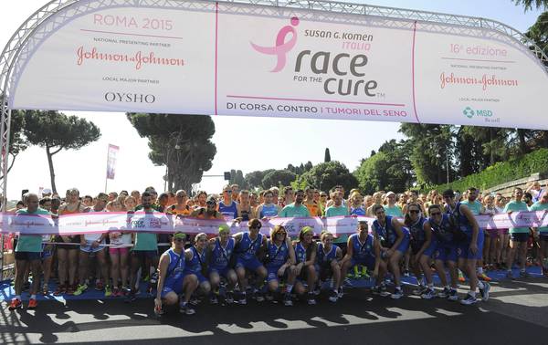 "Race for the Cure" marathon in Rome