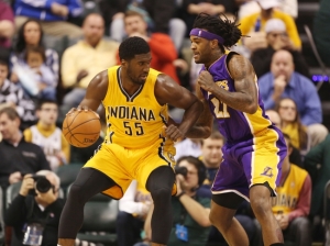 NBA: Los Angeles Lakers at Indiana Pacers