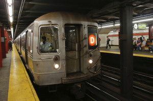 La linea D, il treno che ti porta ad Harlem.