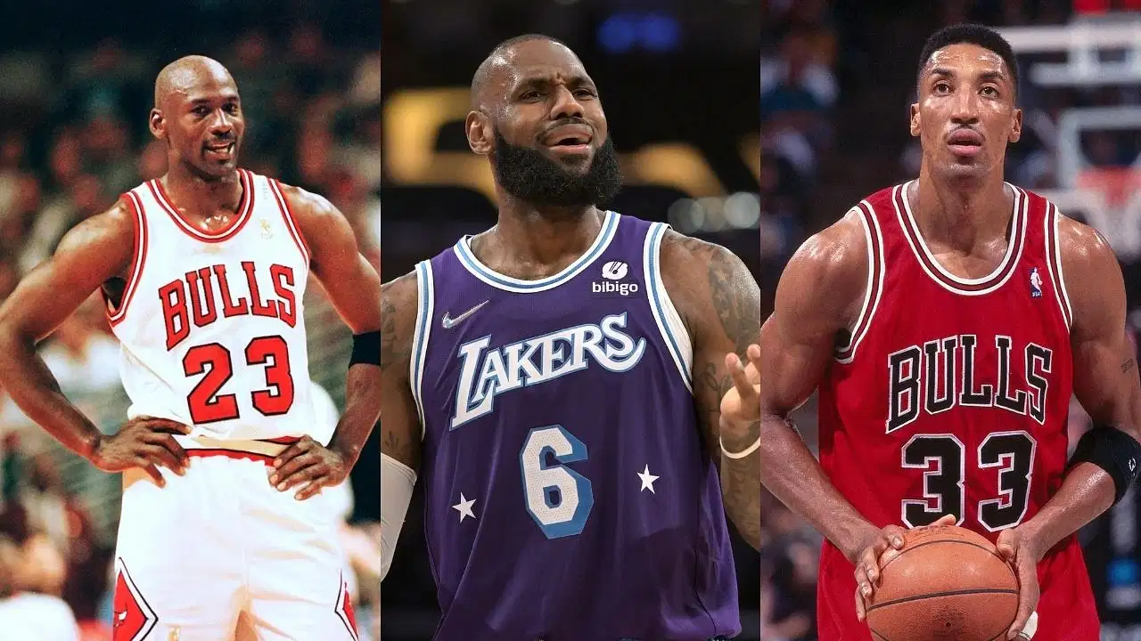 LeBron Bulls Michael Jordan