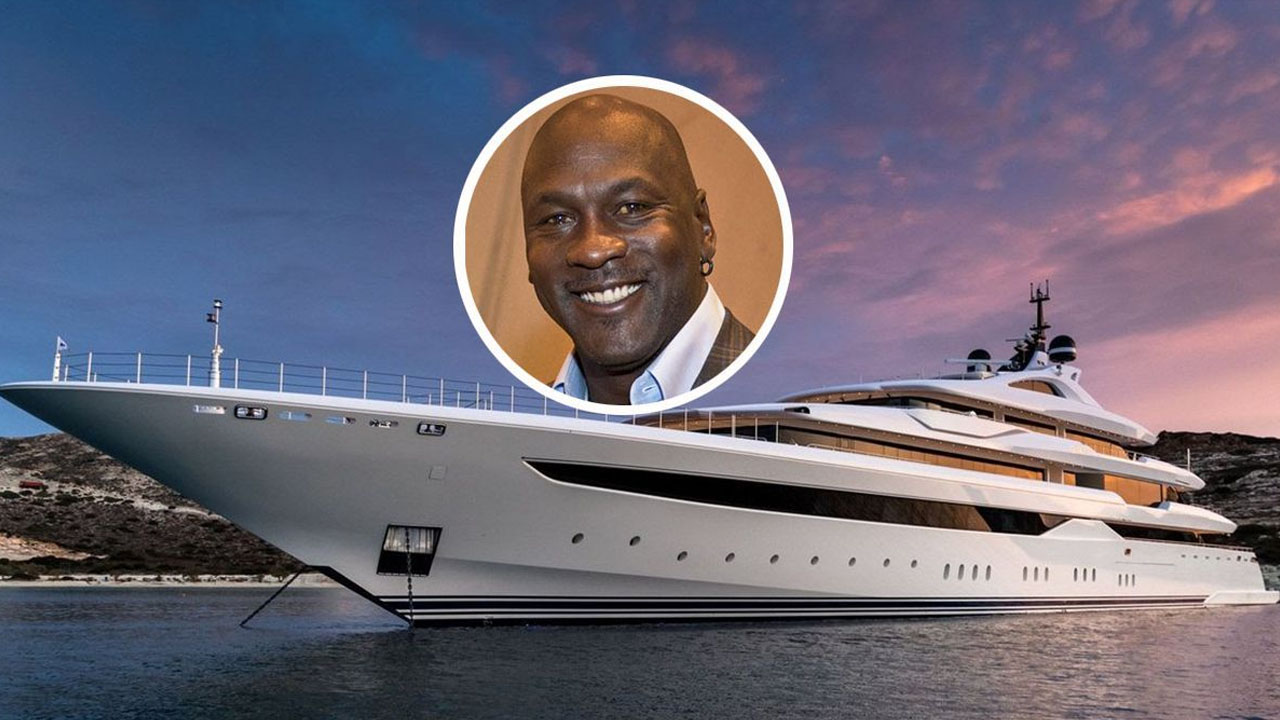 NBA Michael Jordan yacht