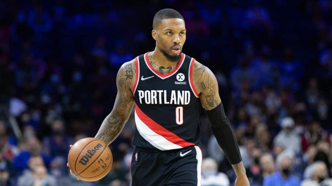 NBA Damian Lillard Philadelphia